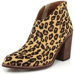 Jeffrey Campbell Kamet-2F Cheetah Print Women's Bootie Size US 6.5